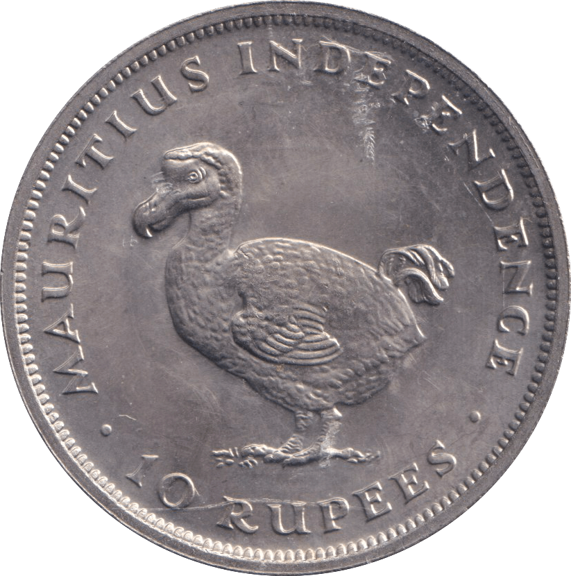 1971 10 RUPEES MAURITIUS - WORLD COINS - Cambridgeshire Coins