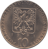 1971 10 ZLOTY POLAND - WORLD COINS - Cambridgeshire Coins