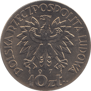 1971 10 ZLOTYCH POLAND - WORLD COINS - Cambridgeshire Coins