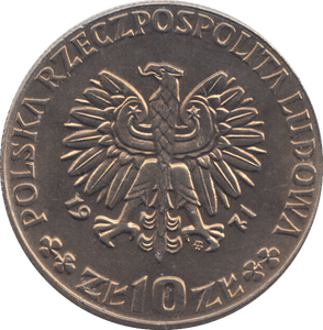1971 10 ZYLOTY POLAND - WORLD COINS - Cambridgeshire Coins