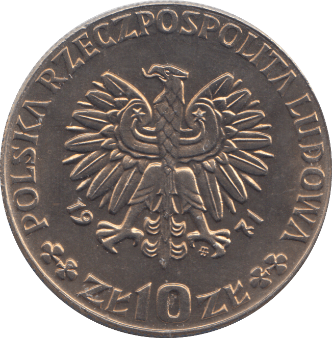 1971 10 ZYLOTY POLAND - WORLD COINS - Cambridgeshire Coins