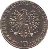 1971 10 ZYLOTY POLAND - WORLD COINS - Cambridgeshire Coins