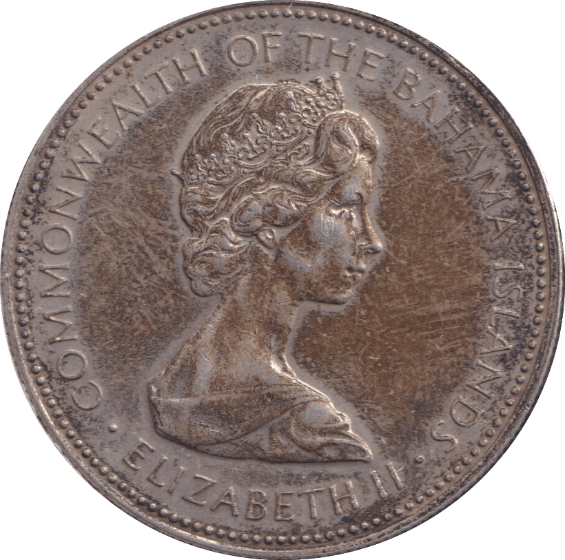 1971 BAHAMA DOLLAR - WORLD COINS - Cambridgeshire Coins