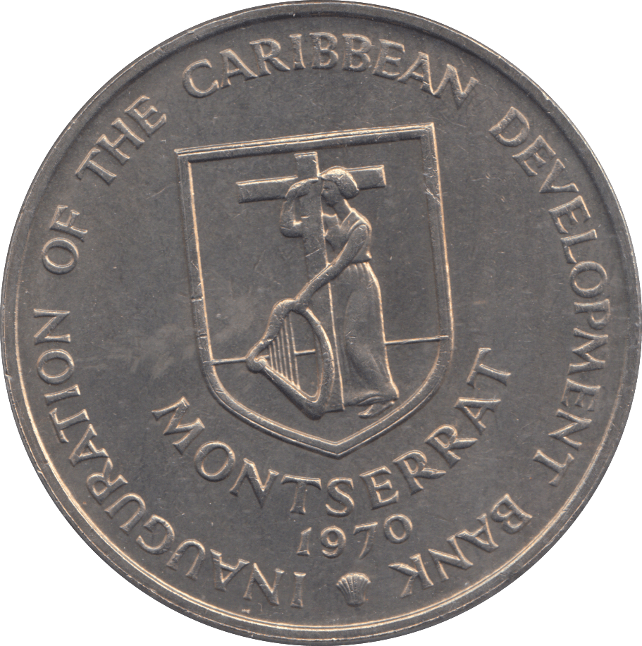 1971 EAST CARIBBEAN 4 DOLLARS - WORLD COINS - Cambridgeshire Coins