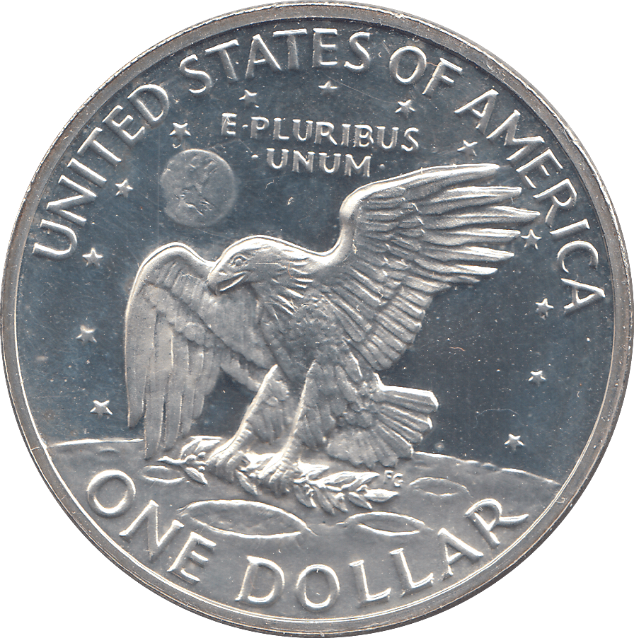 1971 EISENHOWER DOLLAR - WORLD COINS - Cambridgeshire Coins