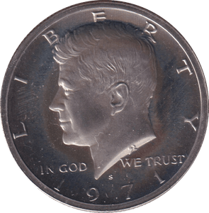 1971 HALF DOLLAR USA - WORLD COINS - Cambridgeshire Coins