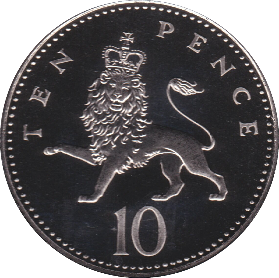 1988 PROOF TEN PENCE 10P