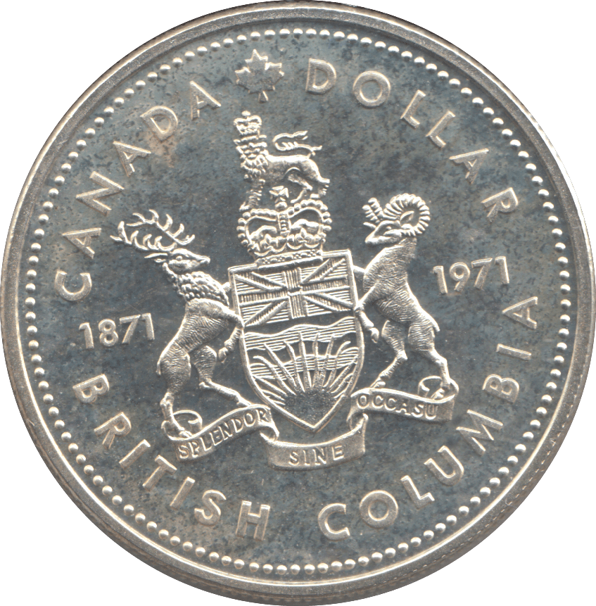 1971 SILVER DOLLAR CANADA - SILVER WORLD COINS - Cambridgeshire Coins