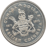 1971 SILVER DOLLAR CANADA - SILVER WORLD COINS - Cambridgeshire Coins
