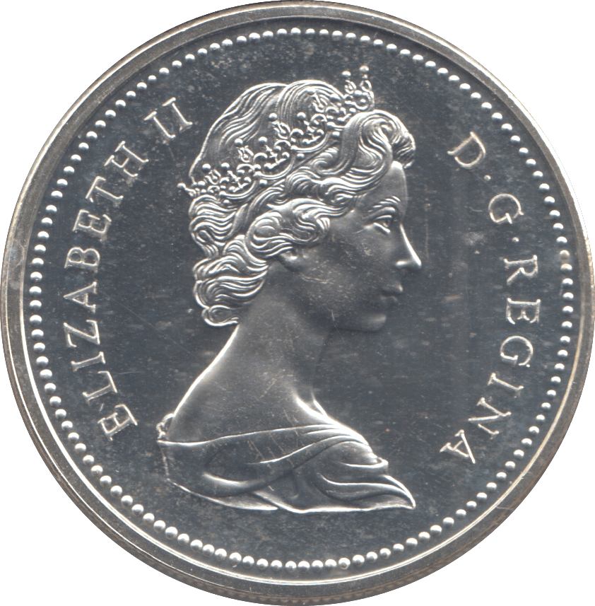 1971 SILVER DOLLAR CANADA - SILVER WORLD COINS - Cambridgeshire Coins