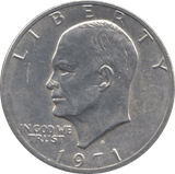 1971 SILVER DOLLAR USA - SILVER WORLD COINS - Cambridgeshire Coins