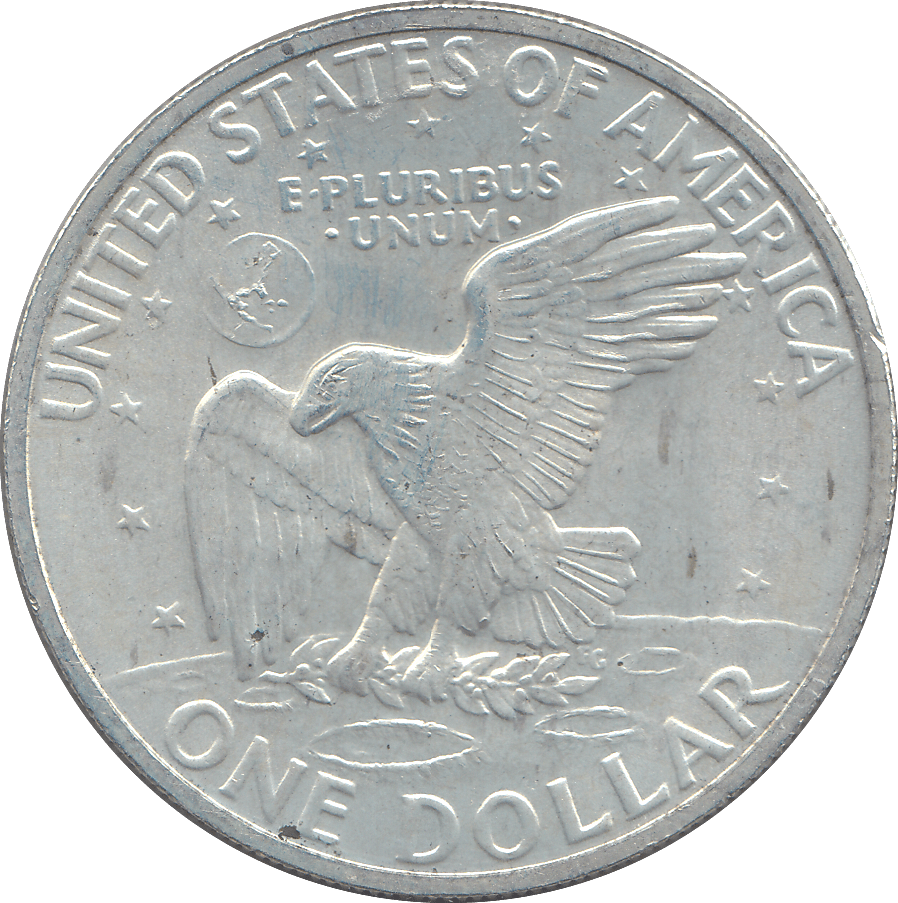 1971 SILVER ONE DOLLAR USA - SILVER WORLD COINS - Cambridgeshire Coins