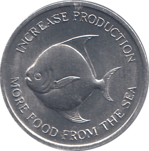 1971 SINGAPORE FIVE CENTS - WORLD COINS - Cambridgeshire Coins