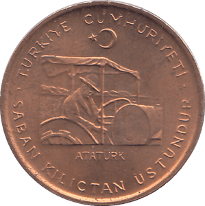 1971 TURKEY TEN KURUS - WORLD COINS - Cambridgeshire Coins