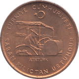 1971 TURKEY TEN KURUS - WORLD COINS - Cambridgeshire Coins