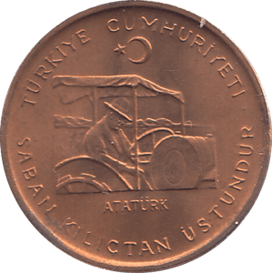 1971 TURKEY TEN KURUS - WORLD COINS - Cambridgeshire Coins