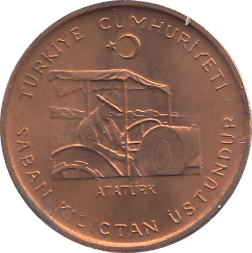 1971 TURKEY TEN KURUS - WORLD COINS - Cambridgeshire Coins