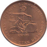 1971 TURKEY TEN KURUS - WORLD COINS - Cambridgeshire Coins