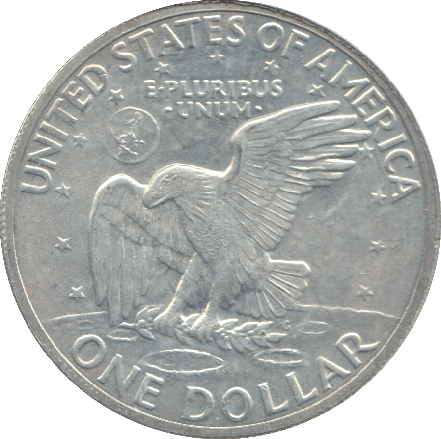1971 USA EISENHOWER DOLLAR - WOLRD SILVER COINS - Cambridgeshire Coins