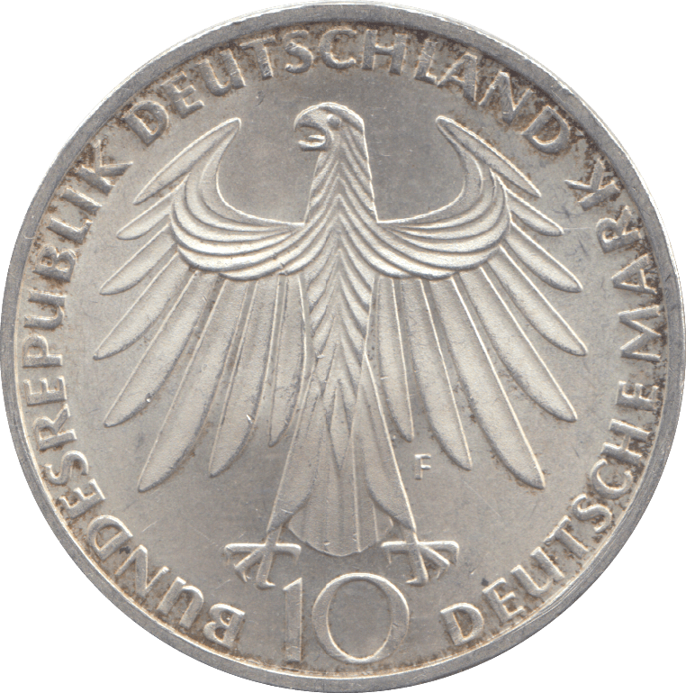 1972 10 MARK GERMANY - WORLD COINS - Cambridgeshire Coins