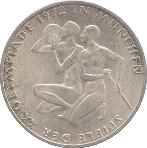 1972 10 MARK GERMANY - WORLD COINS - Cambridgeshire Coins