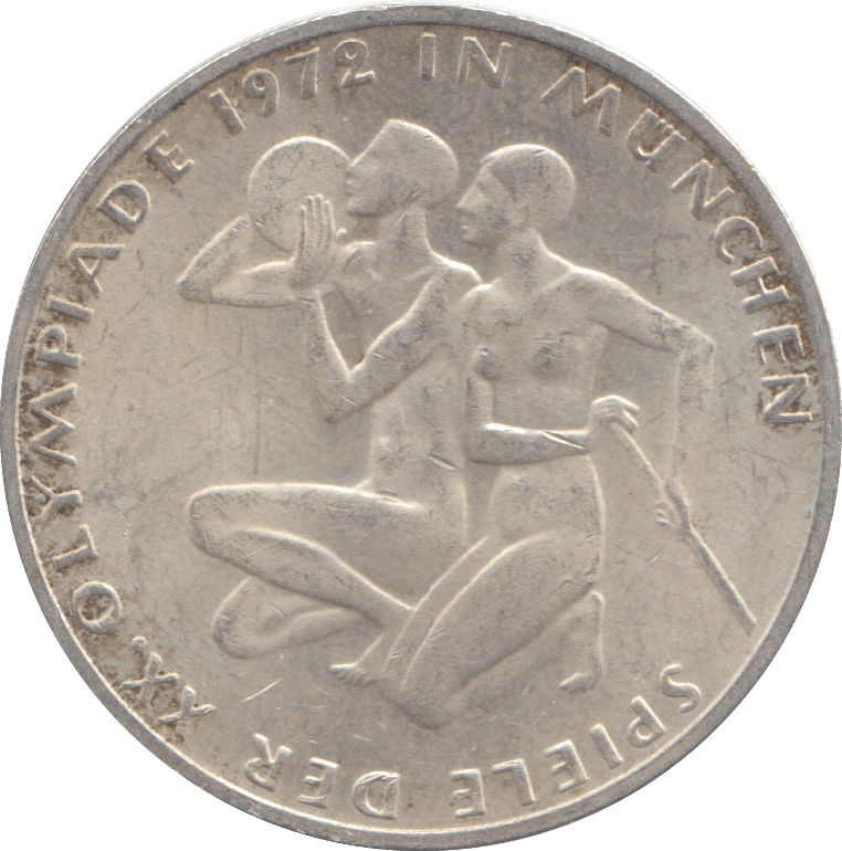 1972 10 MARK GERMANY - WORLD COINS - Cambridgeshire Coins