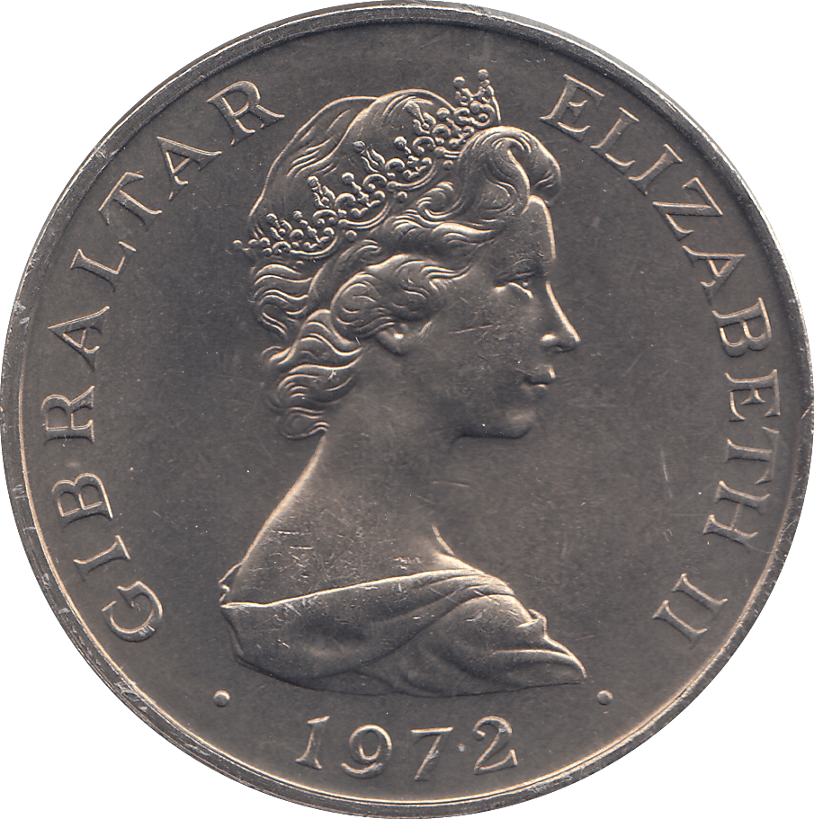 1972 25 PENCE SILVER WEDDING ANNIVERSARY ( BU ) - WORLD COINS - Cambridgeshire Coins