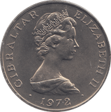 1972 25 PENCE SILVER WEDDING ANNIVERSARY ( BU ) - WORLD COINS - Cambridgeshire Coins