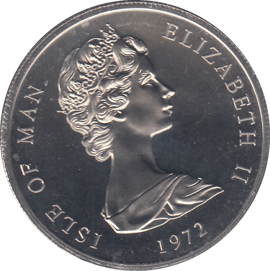 1972 25P SILVER WEDDING ANNIVERSARY - WORLD COINS - Cambridgeshire Coins
