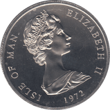 1972 25P SILVER WEDDING ANNIVERSARY - WORLD COINS - Cambridgeshire Coins