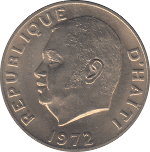 1972 50 CENTIMES HAITI - WORLD COINS - Cambridgeshire Coins