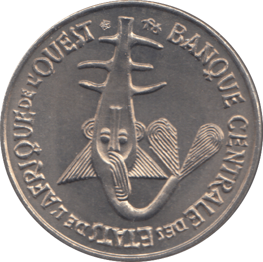 1972 50 FRANCS WEST AFRICA - WORLD COINS - Cambridgeshire Coins