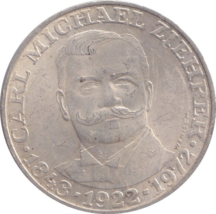 1972 AUSTRIA 25 SCHILLINGS - WORLD COINS - Cambridgeshire Coins