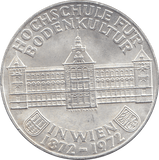 1972 AUSTRIA 50 SCHILLING - WORLD COINS - Cambridgeshire Coins