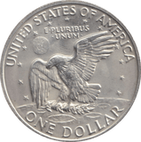 1972 EISENHOWER DOLLAR USA - SILVER WORLD COINS - Cambridgeshire Coins