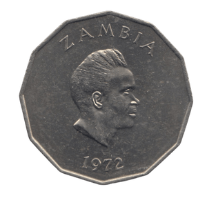 1972 FIFTY NGWEE ZAMBIA - WORLD COINS - Cambridgeshire Coins
