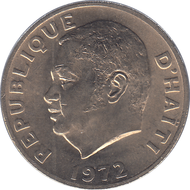 1972 HAITI 20 CENTIMES - WORLD COINS - Cambridgeshire Coins