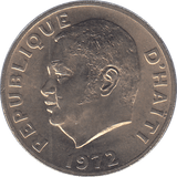 1972 HAITI 20 CENTIMES - WORLD COINS - Cambridgeshire Coins