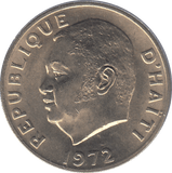 1972 HAITI 50 CENTIMES - WORLD COINS - Cambridgeshire Coins
