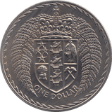 1972 ONE DOLLAR NEW ZEALAND - WORLD COINS - Cambridgeshire Coins