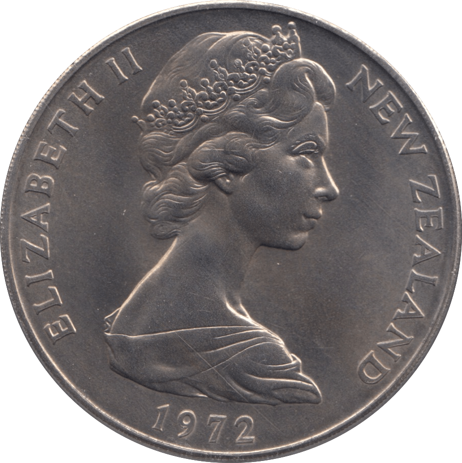 1972 ONE DOLLAR NEW ZEALAND - WORLD COINS - Cambridgeshire Coins