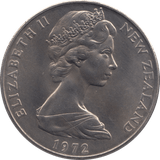 1972 ONE DOLLAR NEW ZEALAND - WORLD COINS - Cambridgeshire Coins