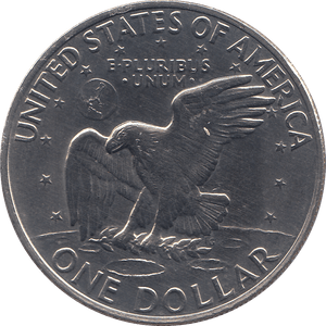 1972 ONE DOLLAR USA EISENHOWER - WORLD COINS - Cambridgeshire Coins