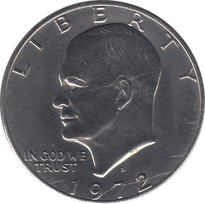 1972 ONE DOLLAR USA EISENHOWER - WORLD COINS - Cambridgeshire Coins