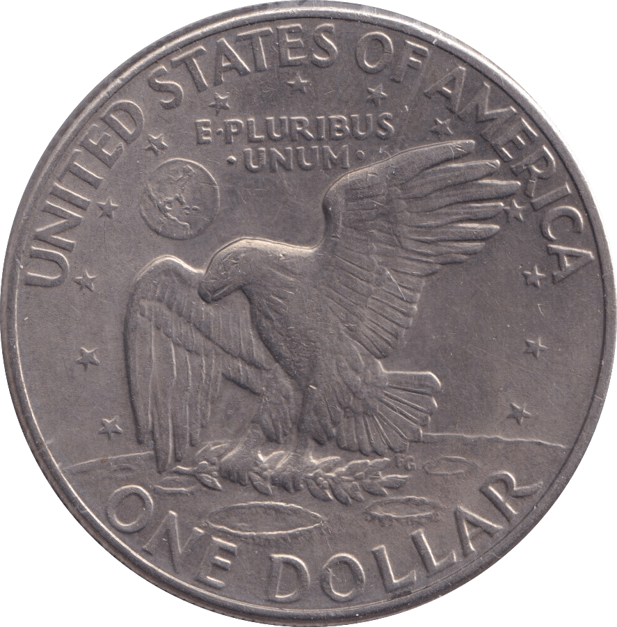 1972 ONE DOLLAR USA - WORLD COINS - Cambridgeshire Coins