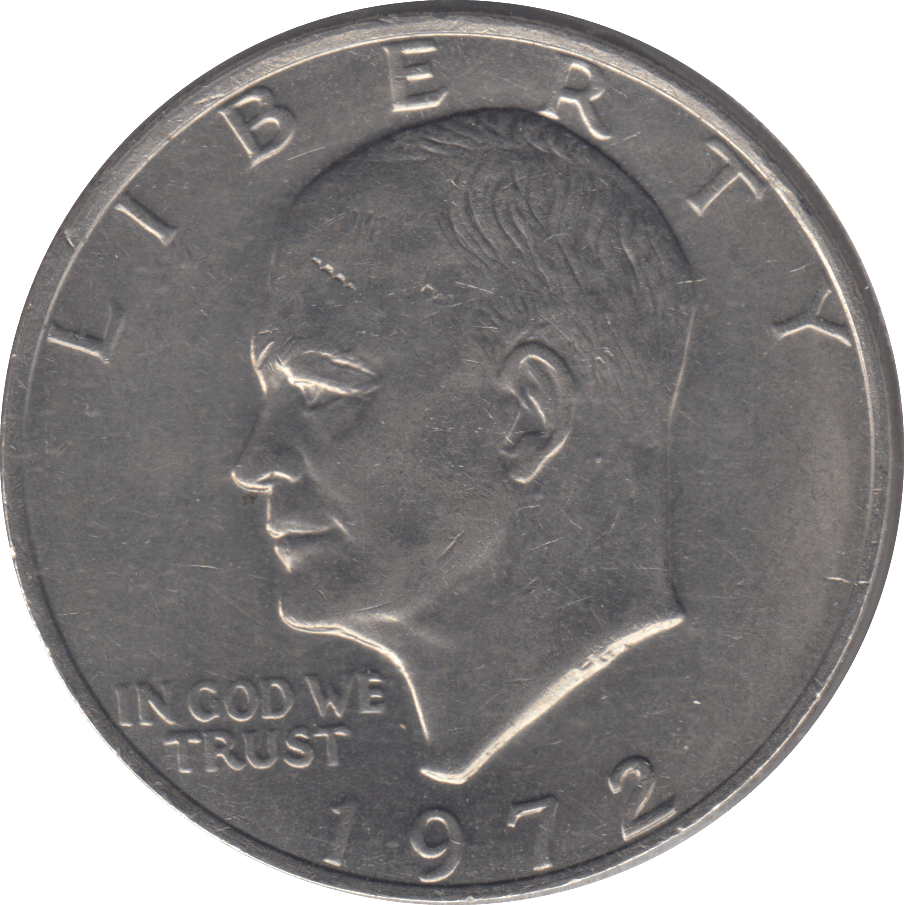 1972 ONE DOLLAR USA - WORLD COINS - Cambridgeshire Coins