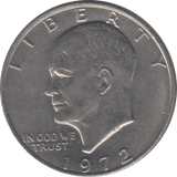 1972 ONE DOLLAR USA - WORLD COINS - Cambridgeshire Coins