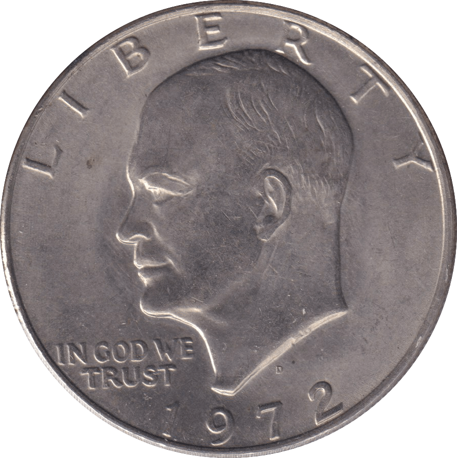 1972 ONE DOLLAR USA - WORLD COINS - Cambridgeshire Coins