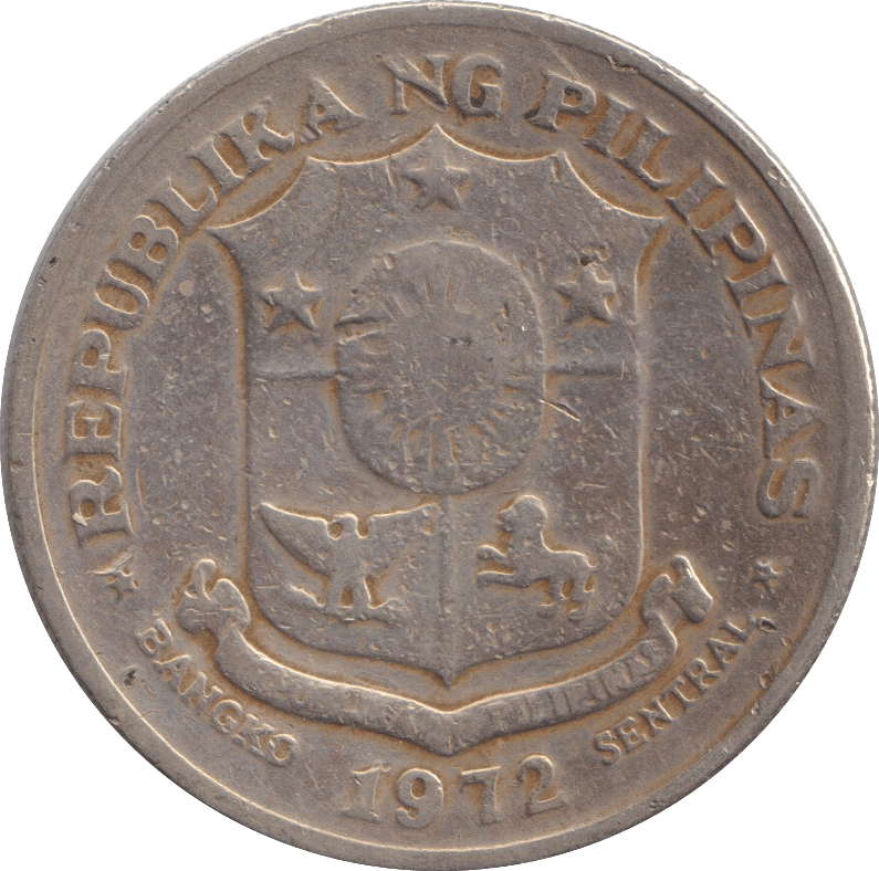 1972 ONE PISO PHILIPPINES - WORLD COINS - Cambridgeshire Coins