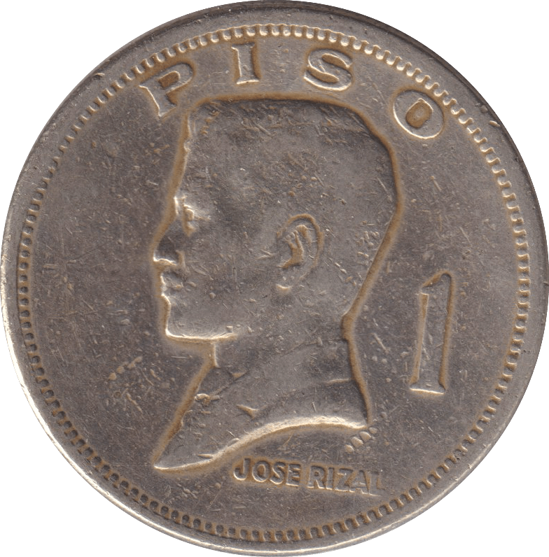 1972 ONE PISO PHILIPPINES - WORLD COINS - Cambridgeshire Coins